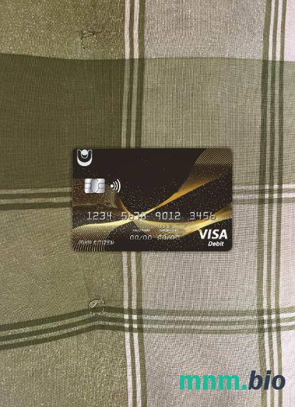 Bulgaria United bank wygląd zdjęcia karty wizowej skan PSD + zdjęcie